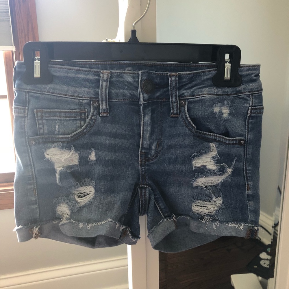 American Eagle Super Stretch Jean Shorts